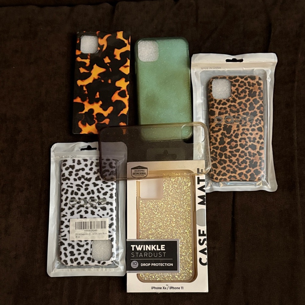iPhone 11 - assorted cases.  All 6 cases!